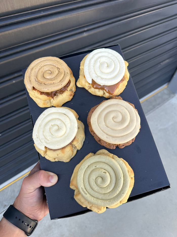 Biscoff Caramel Slice Cookie