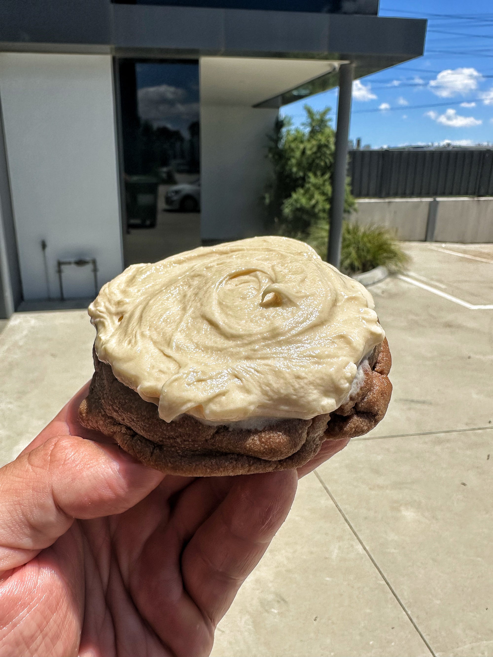 White Bueno Cheesecake Cookie