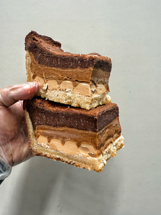 Caramilk Biscoff Brownie