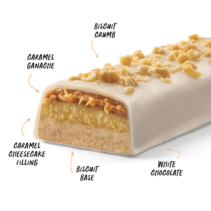 MN x CHOCLT CHEESECAKE Protein Bar - Caramel