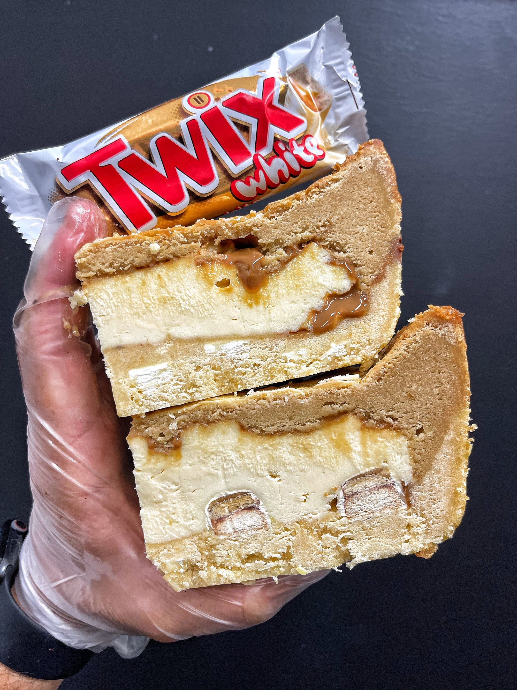 White Twix Blondie